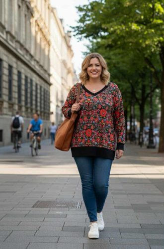 Evita felső, 2XL-5XL-ig