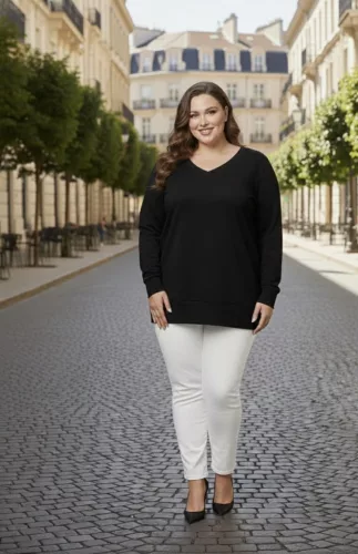 Evita felső, 2XL-5XL-ig