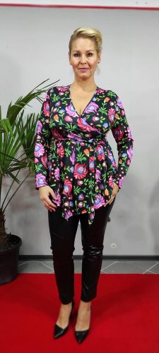 Matyó mintás tunika, XL-3XL-ig