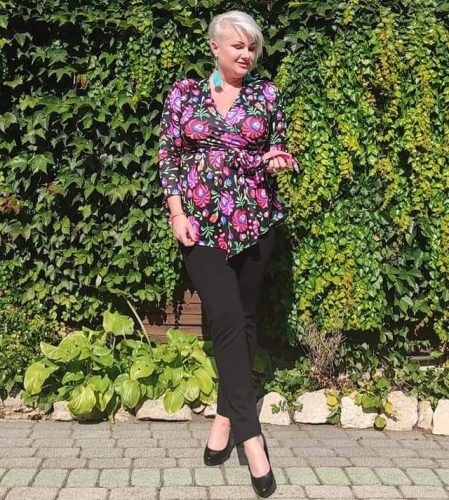 Matyó mintás tunika, XL-3XL-ig