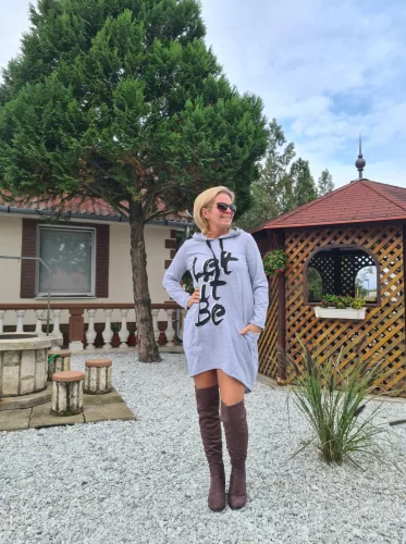 Let it be tunika, S-XL-ig