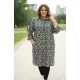 Ingrid tunika, S-2XL-ig
