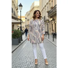 Manda tunika, L-2XL-ig