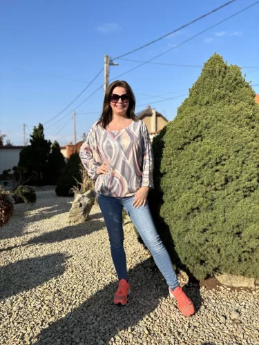 Manda tunika, L-2XL-ig