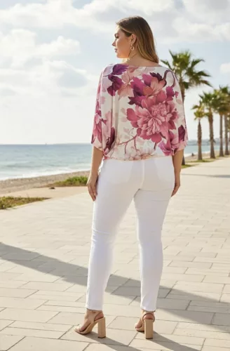 Manda tunika, L-2XL-ig