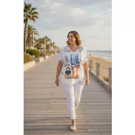 Ildikó felső, M-3XL-ig