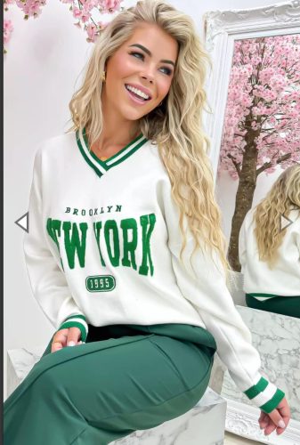 New York pulóver, S-3XL-ig
