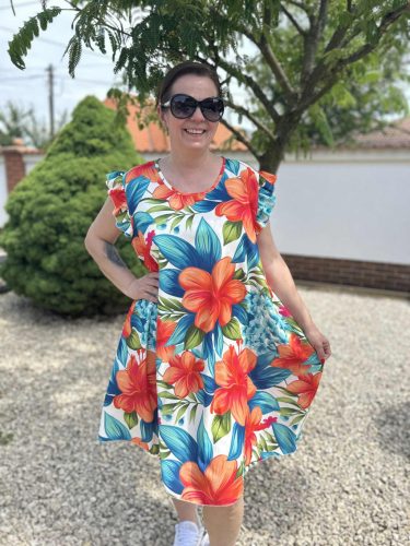 Detti tunika/ruha, S-4XL-ig