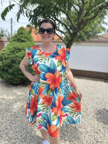 Detti tunika/ruha, S-4XL-ig