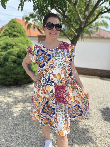 Detti tunika/ruha, S-4XL-ig