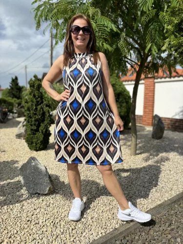 Dafné midi ruha, S-3XL-ig