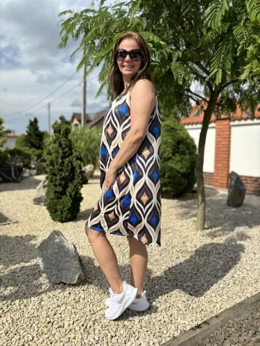 Dafné midi ruha, S-3XL-ig