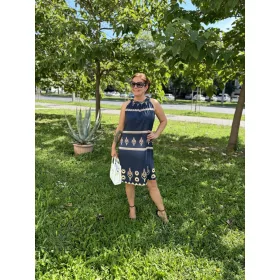 Dafné midi ruha, S-3XL-ig