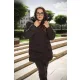 Daniella plus size kabát, 3XL-7XL-ig