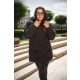 Daniella plus size kabát, 3XL-7XL-ig