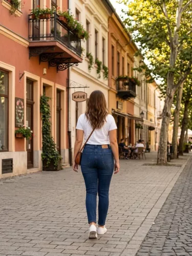 Abigél plus size farmernadrág, 30-42-ig