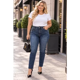 Csilli plus size farmernadrág, 2XL-6XL-ig