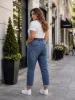 Marbella plus size farmernadrág, 33-44-ig