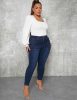 Csilla plus size farmernadrág, 29-38-ig