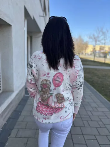 Lilla felső, S-3XL-ig