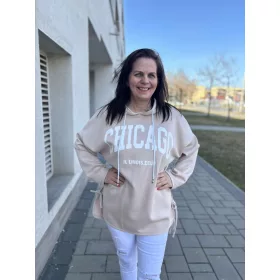 Chicago pulóver, S-3XL-ig