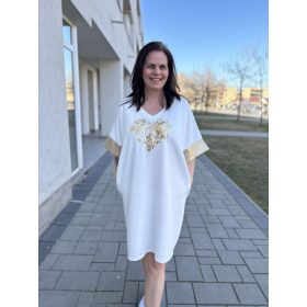 Kloé tunika, S-3XL-ig