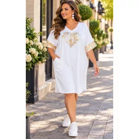 Kloé tunika, S-3XL-ig
