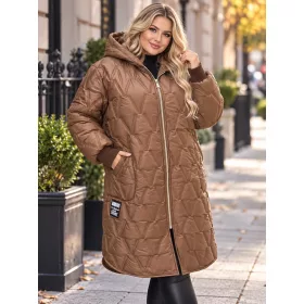 Bianka plus size kabát,  L-2XL-ig