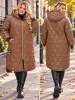 Bianka plus size kabát,  L-2XL-ig