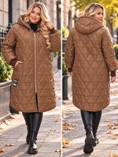Bianka plus size kabát,  L-2XL-ig