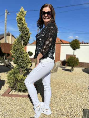 Csipke boleró, S-2XL-IG