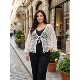 Evelin csipke boleró, L-4XL-ig