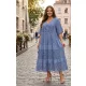 Ivett maxi ruha, XL-5XL-ig