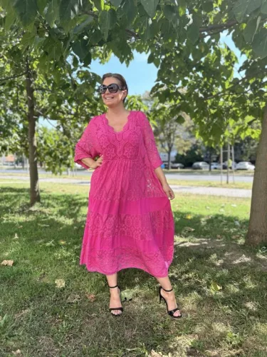 Ivett maxi ruha, XL-5XL-ig