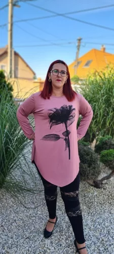 Olga tunika, egyméretes, 2XL-4XL-ig