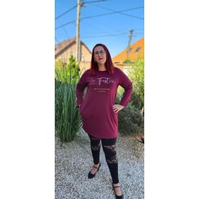 Lilike tunika, egyméretes, XL-2XL-ig