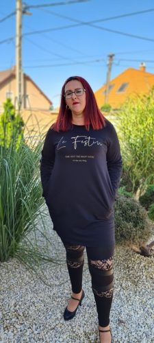 Lilike tunika, egyméretes, XL-2XL-ig