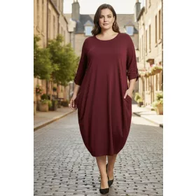 Nagyméretű tunika, XL-5XL-ig