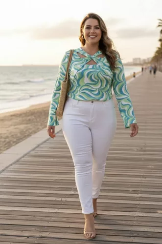 Vivienn felső, L-2XL-ig