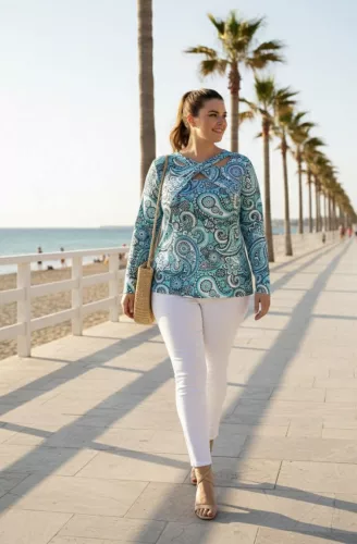 Vivienn felső, L-2XL-ig