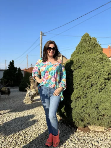 Dolly felső, L-5XL-ig