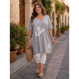 Izabell tunika/ruha, L-3XL-ig