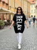 Relax tunika, L-4XL-ig