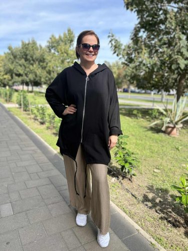 Viktória kardigán, L-5XL-ig