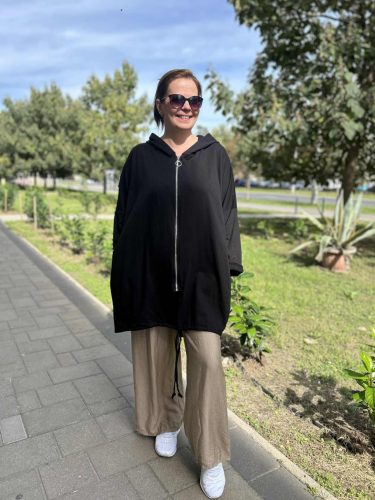 Viktória kardigán, L-5XL-ig