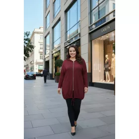 Viktória kardigán, L-5XL-ig