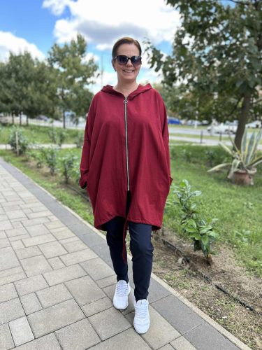 Viktória kardigán, L-5XL-ig