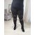 Csipkés-bőrös leggings, XL-6XL-ig