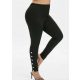 Gombos bélelt leggings, XL-6XL-ig