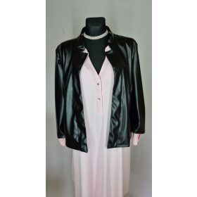 Bőrhatású kabát, 2XL-5XL-ig